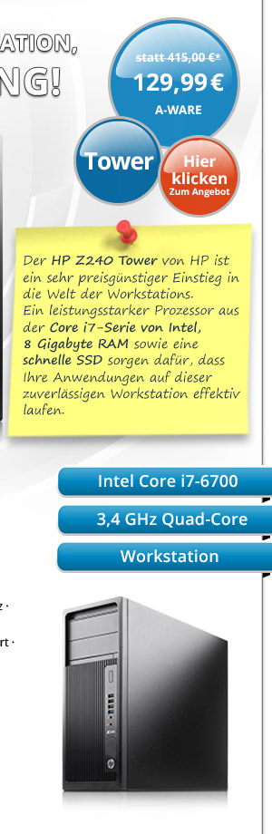 Bild von HP Z2 Tower G4