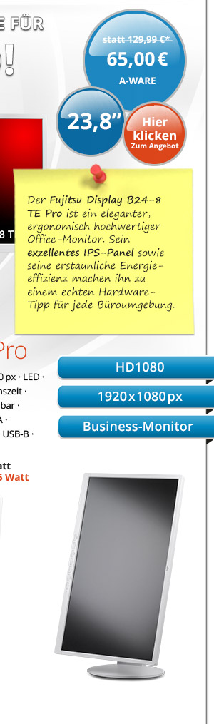 Bild von Fujitsu Display B24-8 TE Pro