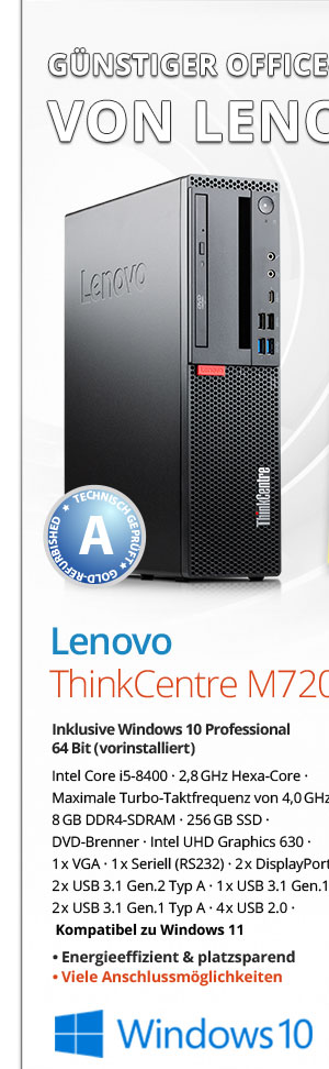 Bild von Lenovo ThinkCentre M720s