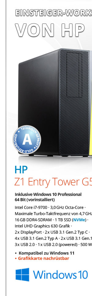 Bild von HP Z1 Entry Tower G5