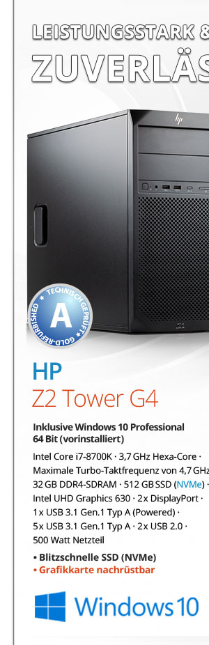 Bild von HP Z2 Tower G4