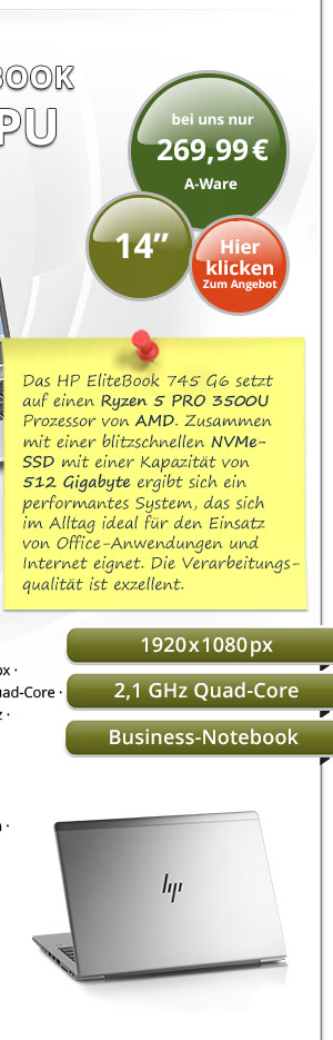 Bild von HP EliteBook 745 G6