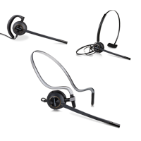 Plantronics EncorePro HW540 Headset schwarz QD-Stecker (kabelgebunden)