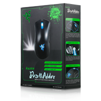 Razer DeathAdder Linkshänder Maus USB infrarot