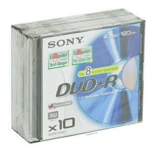 Sony 10x DVD+R