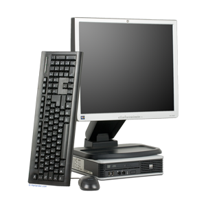 Sparpaket: HP DC7800p USDT + L1940T TFT