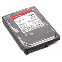 Toshiba High-Performance P300 1TB HDD SATA III